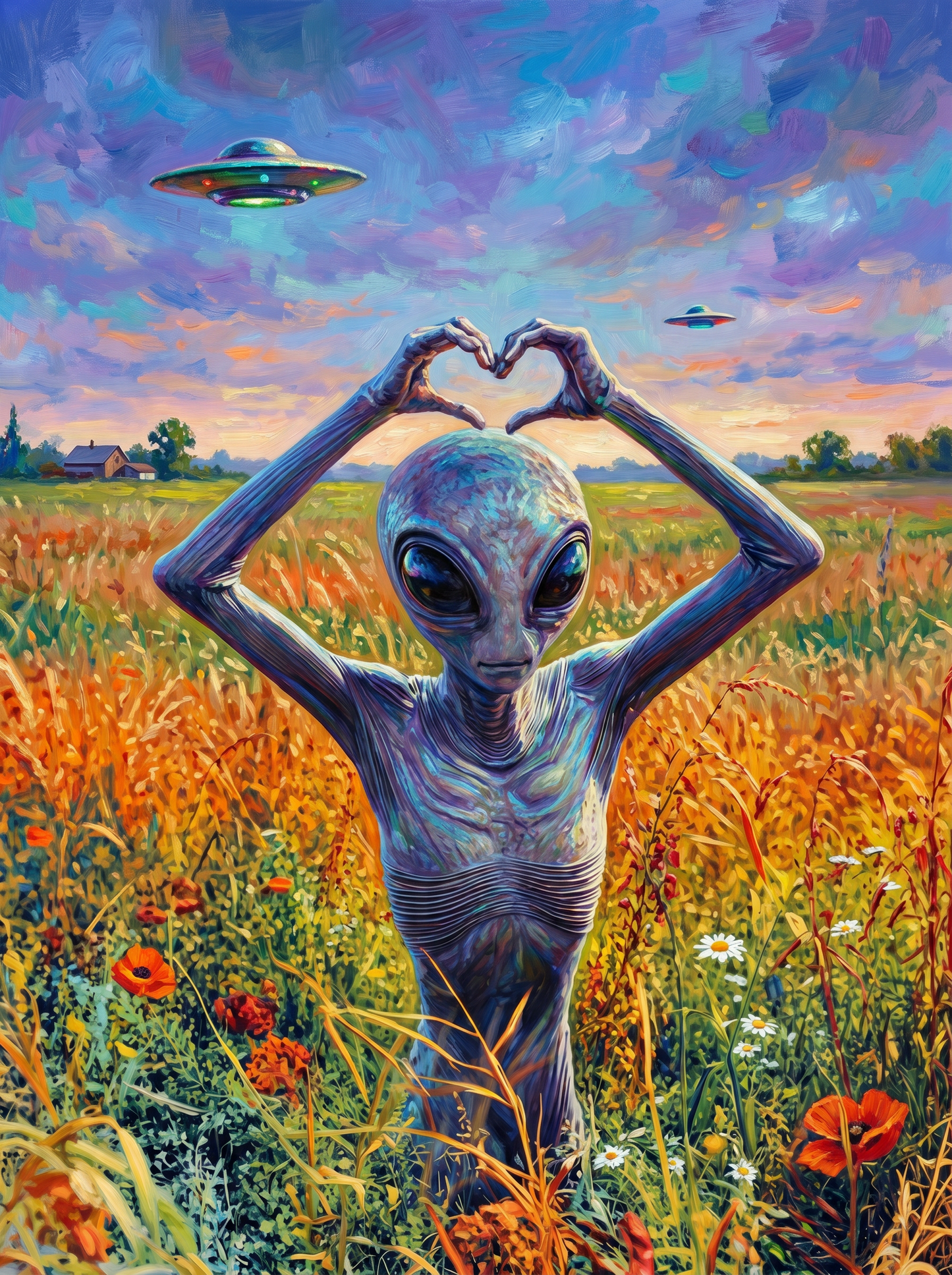Alien Heart Hands (80 Colors)