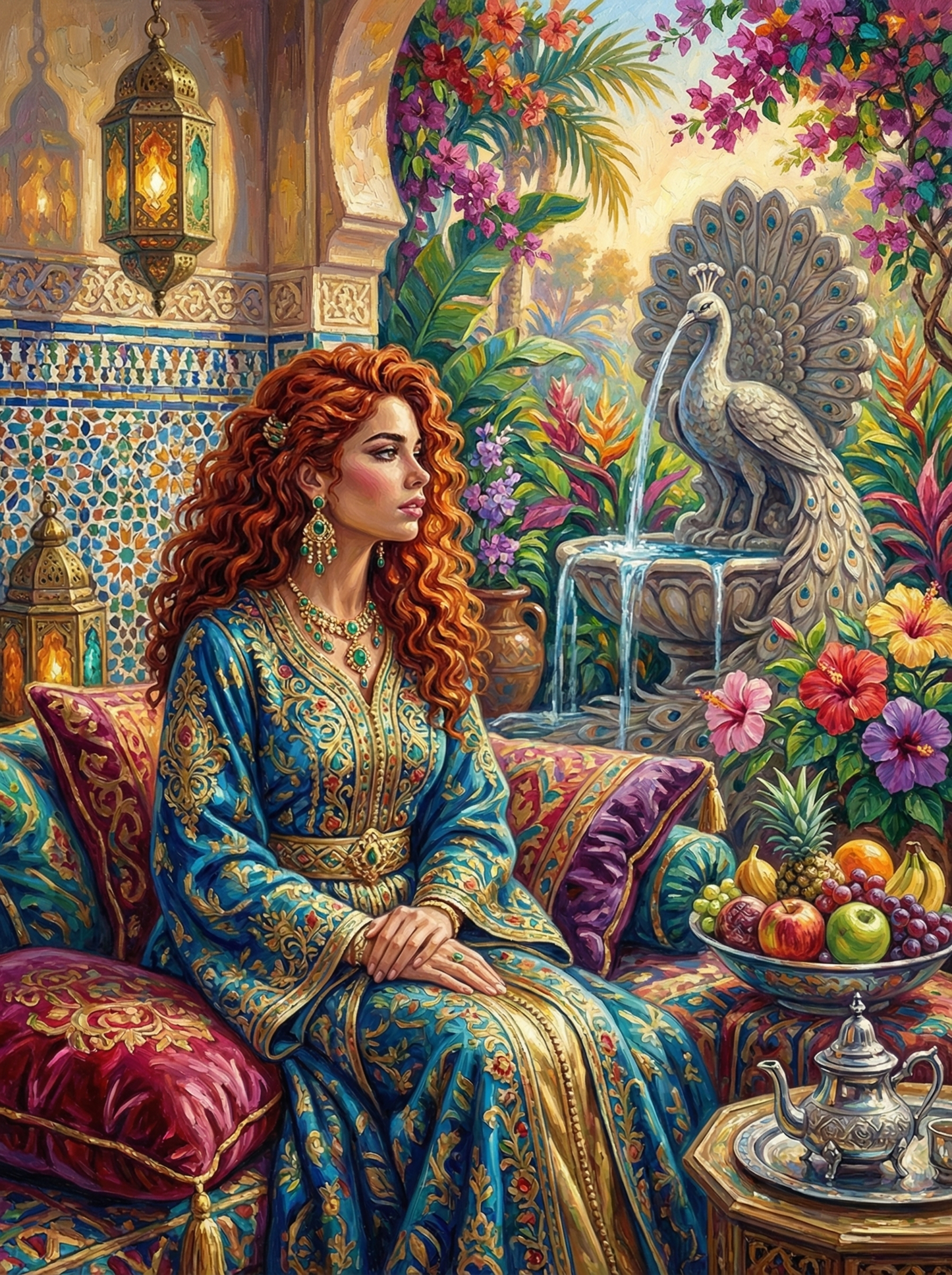 Aristocratic Garden Contemplation (120 Colors)