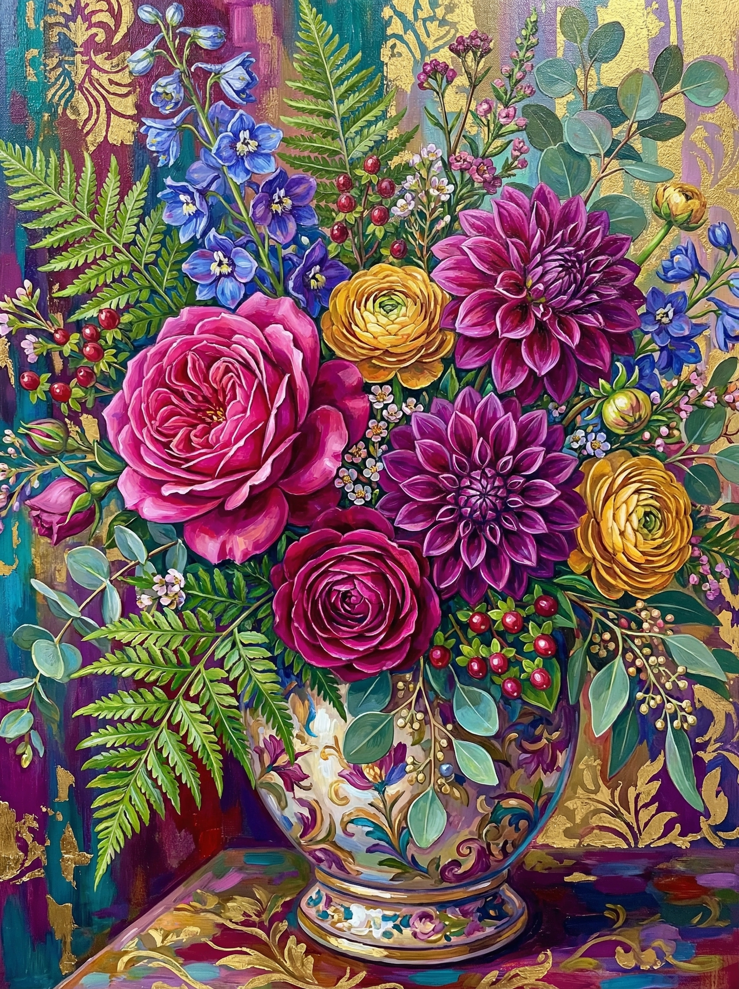 Botanical Garden Arrangement (120 Colors)