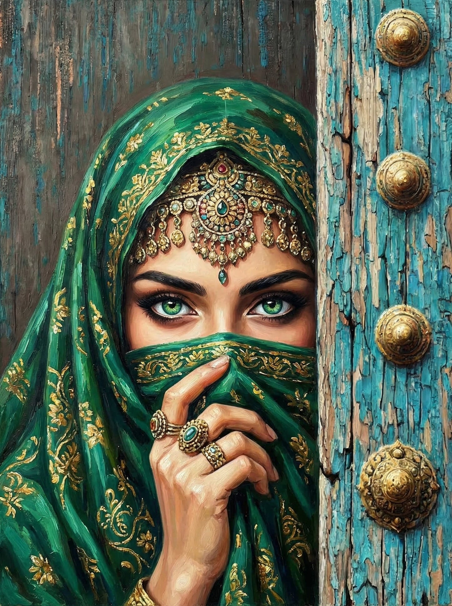 Emerald Veiled Mystery (80 Colors)