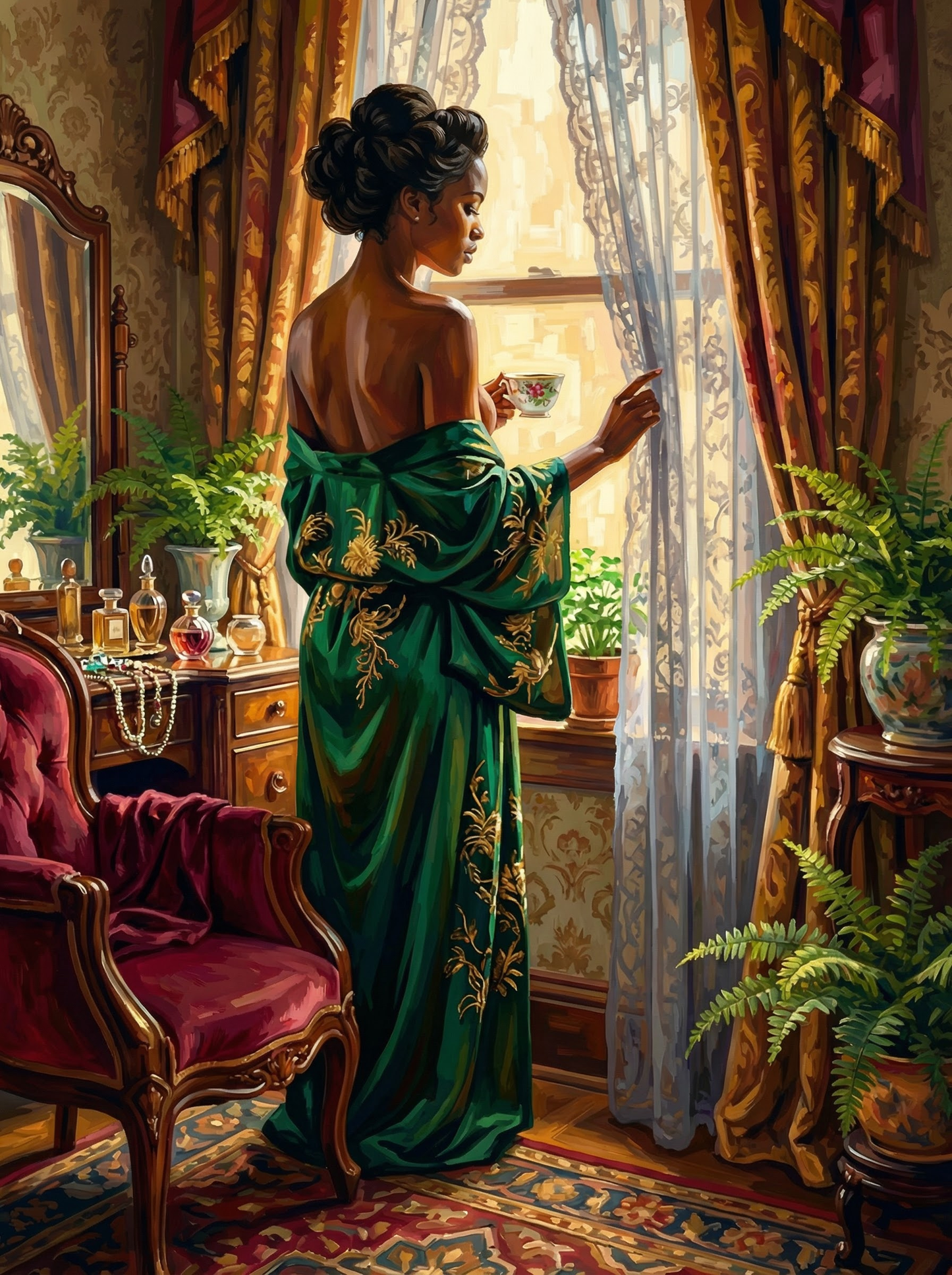Emerald Window Reverie (120 Colors)
