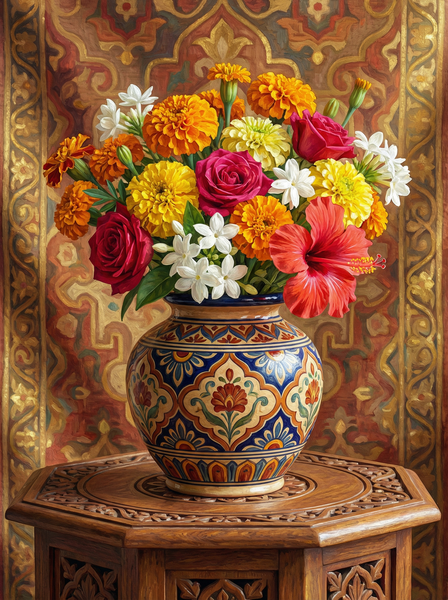 Exotic Mixed Flower Display (80 Colors)