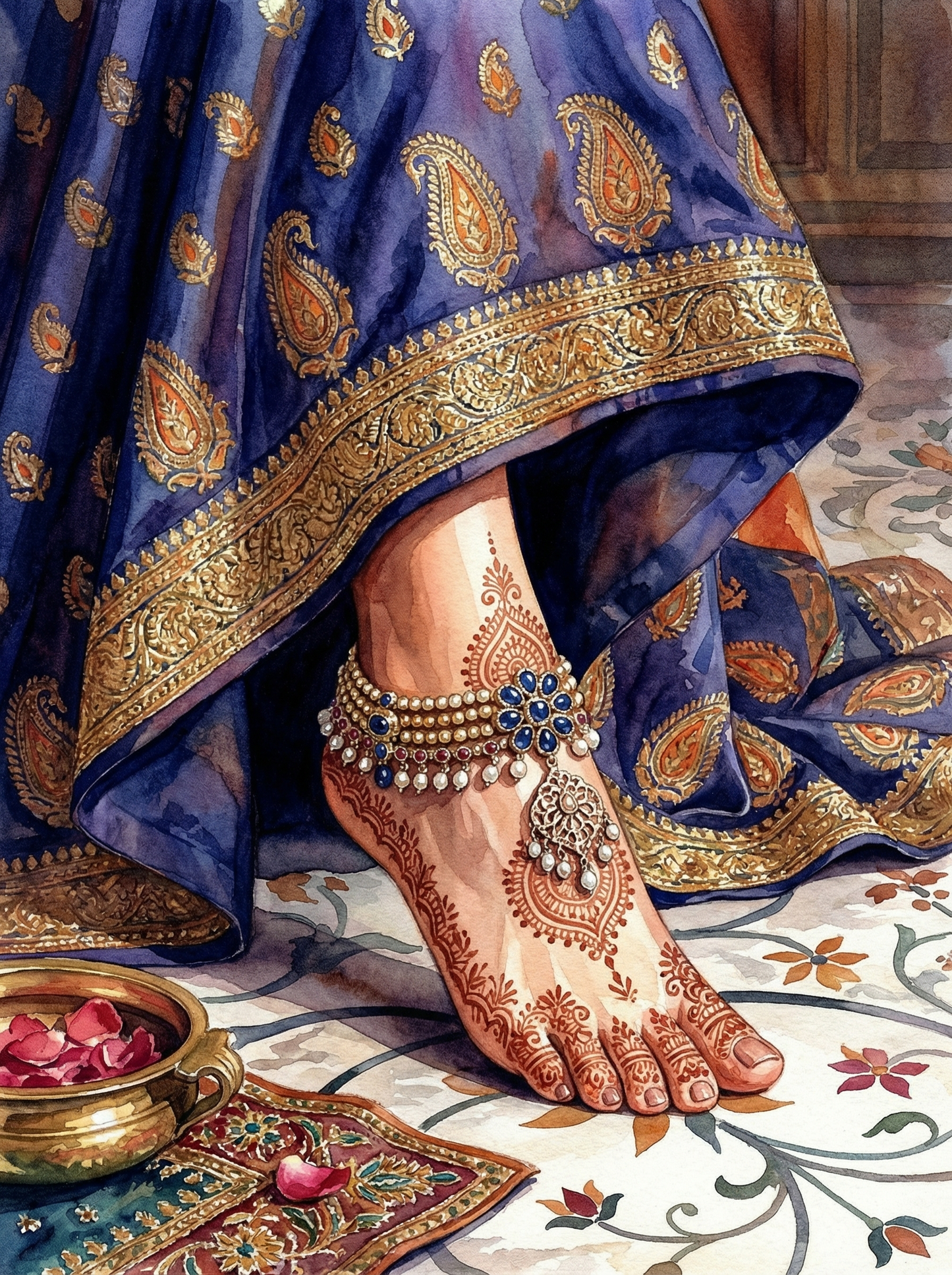 Henna and Gold (80 Colors)