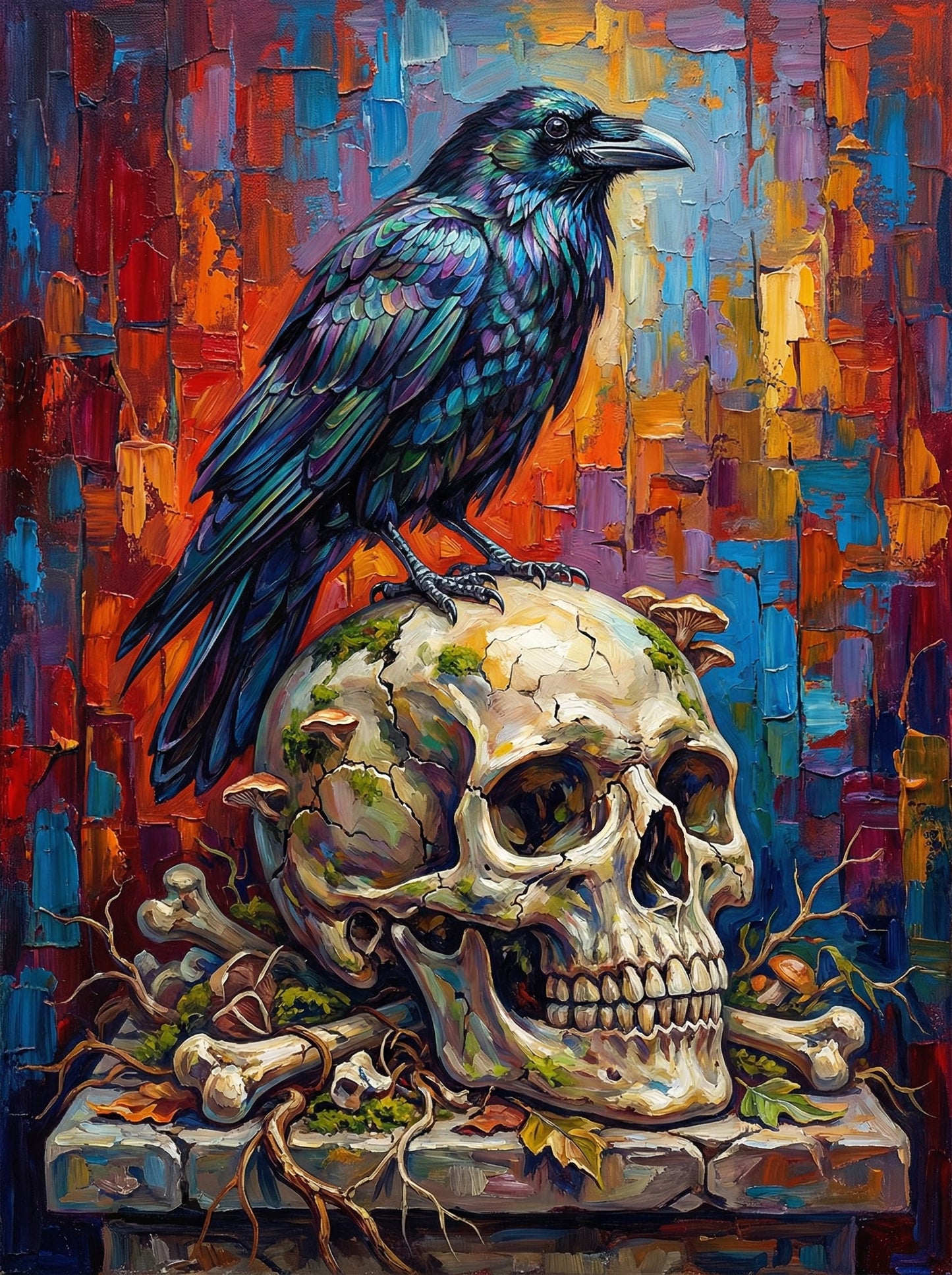Raven of Forgotten Bones (120 Colors)