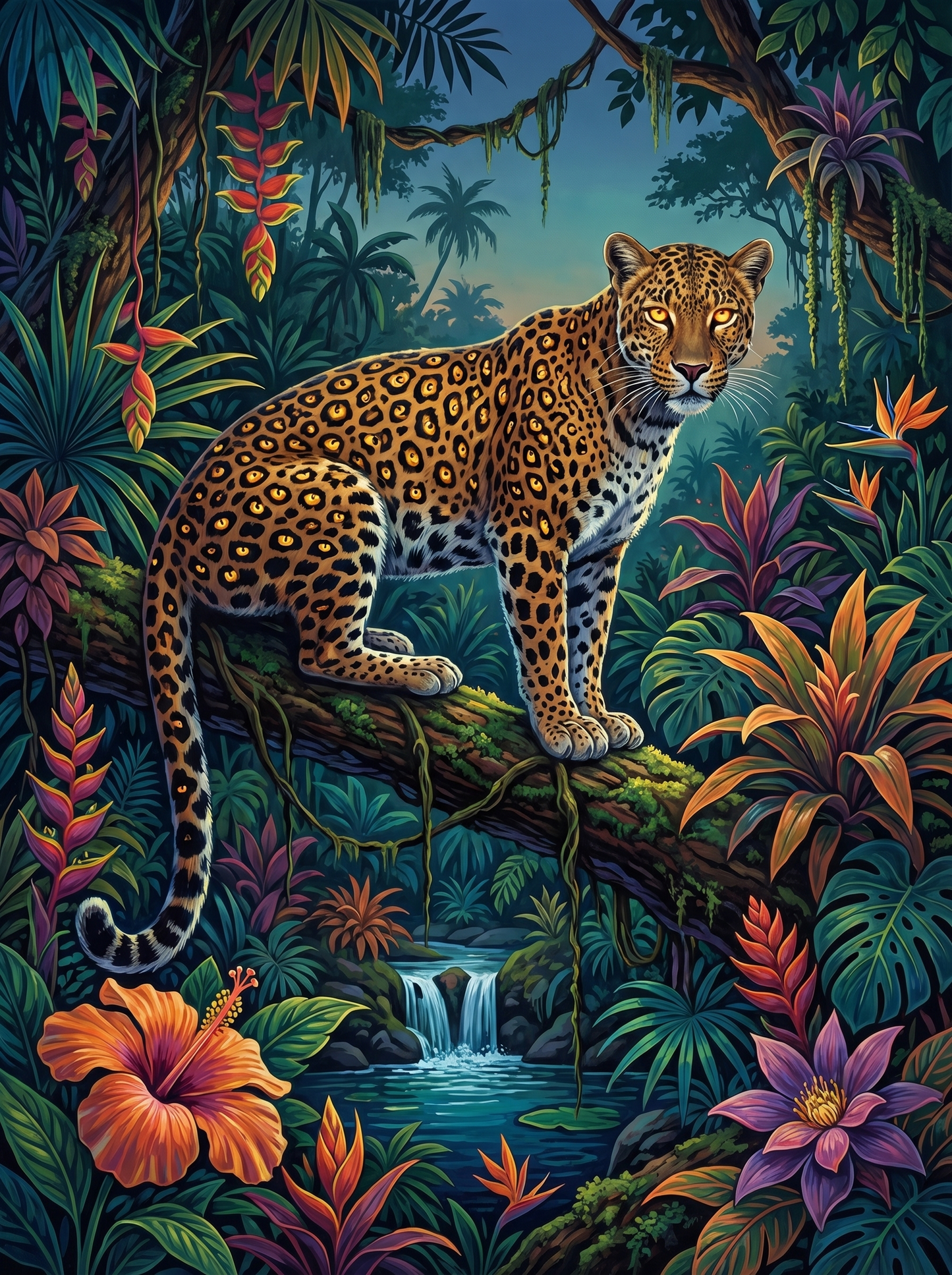 Jungle Leopard Paradise (120 Colors)