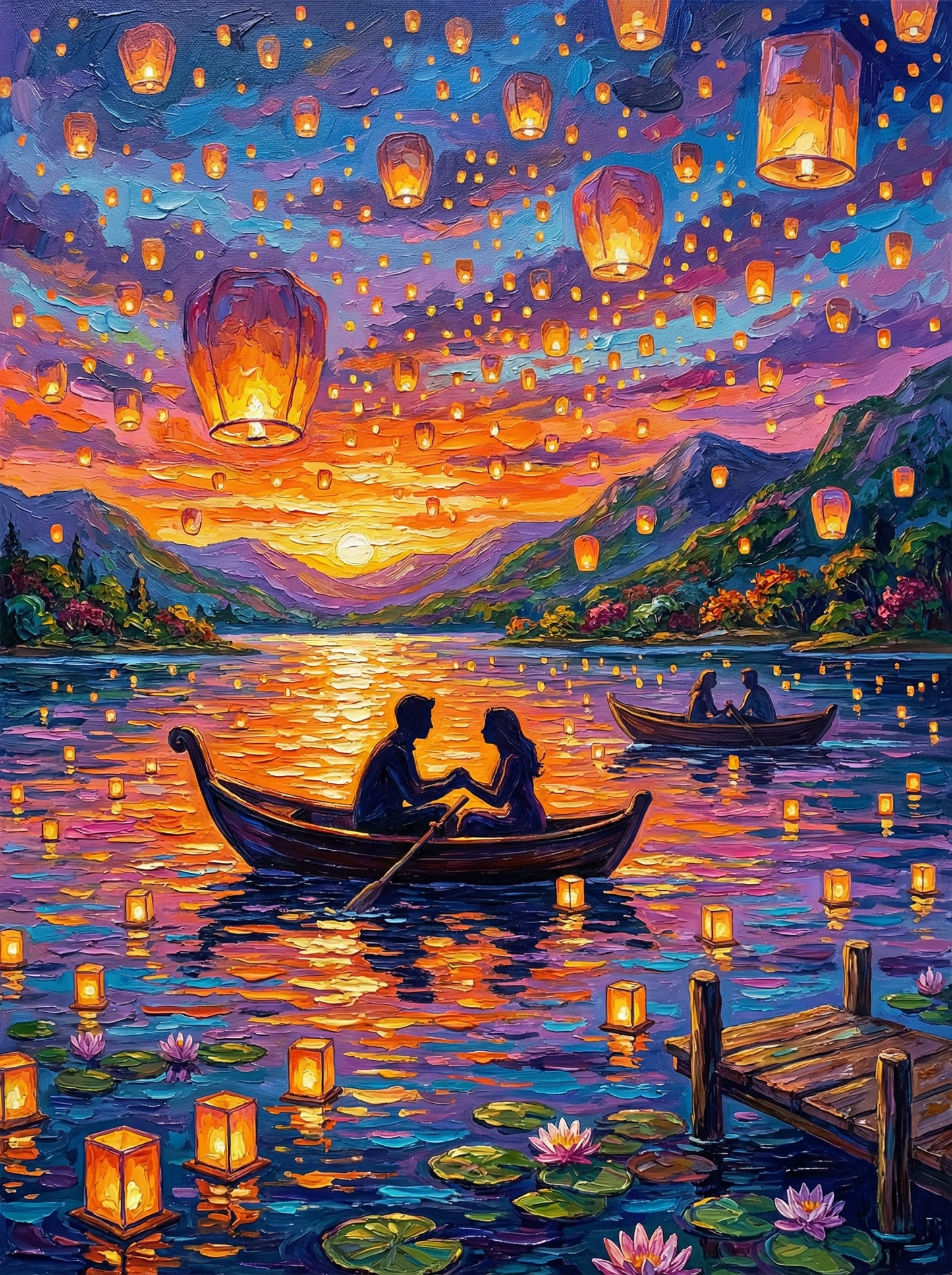 Lantern Sky Evening Voyage (120 Colors)