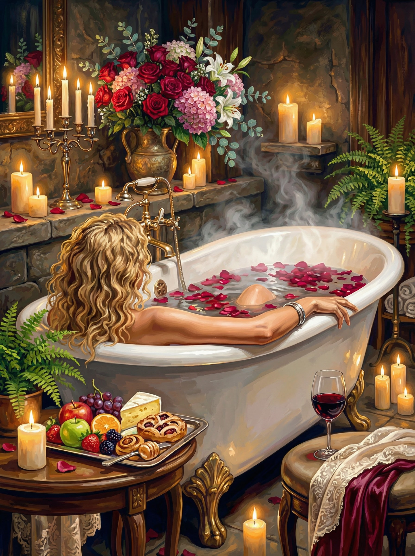Luxe Bath Sanctuary (120 Colors)