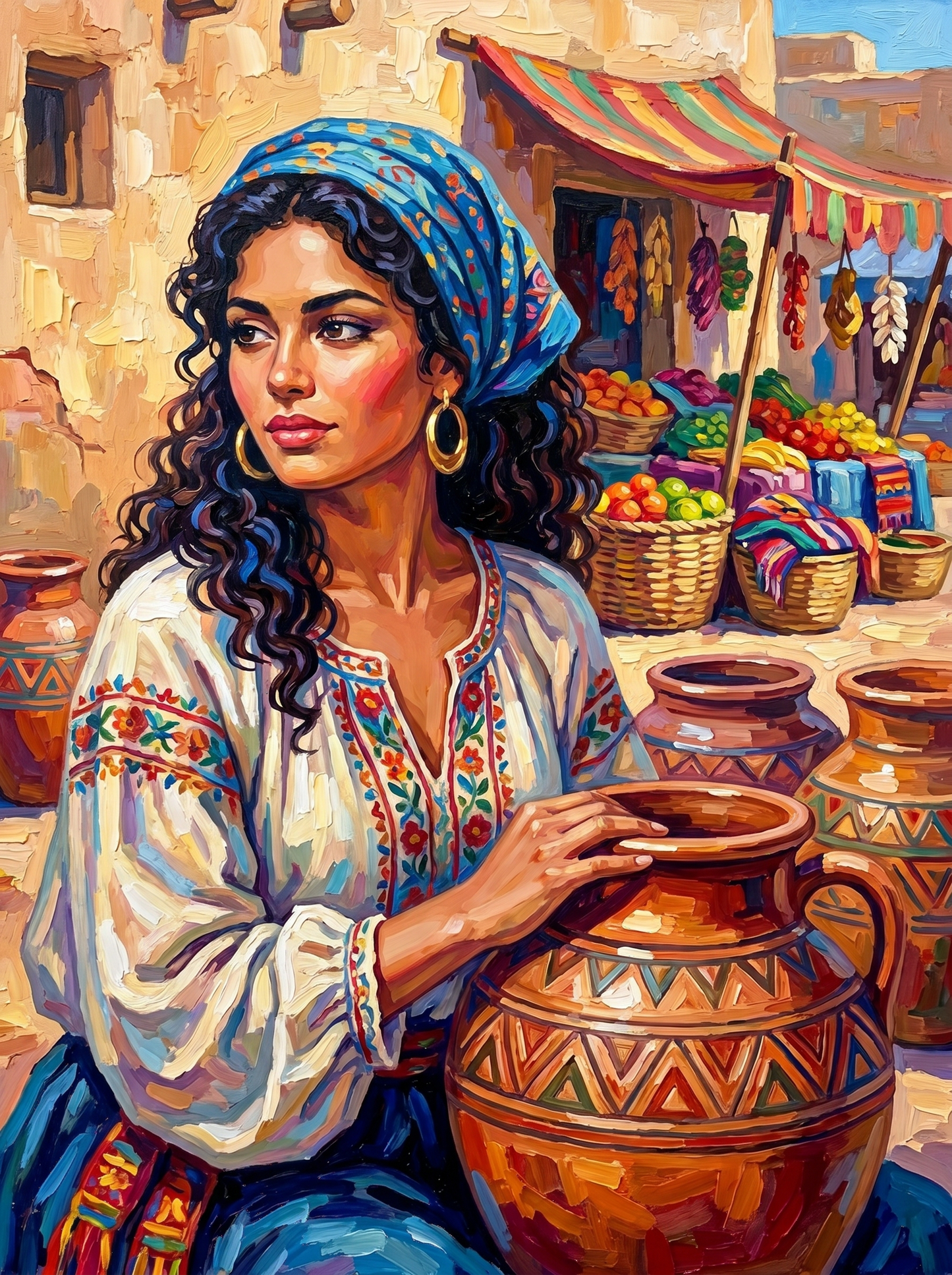 Market Pottery Merchant (80 Colors)