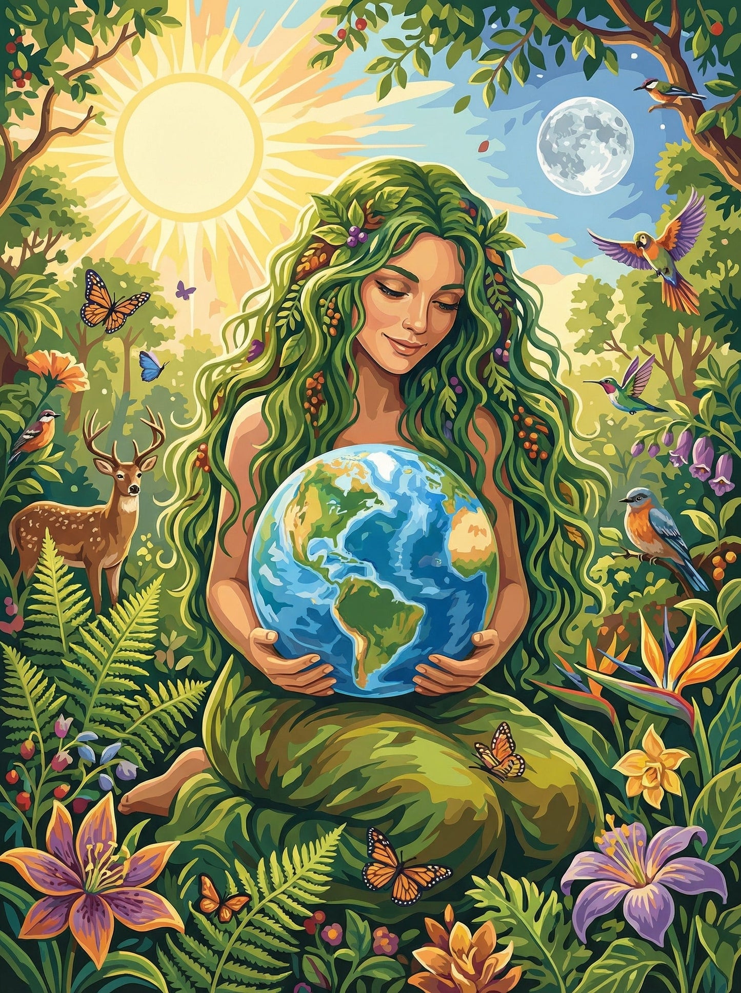 Mother Earths Embrace (80 Colors)