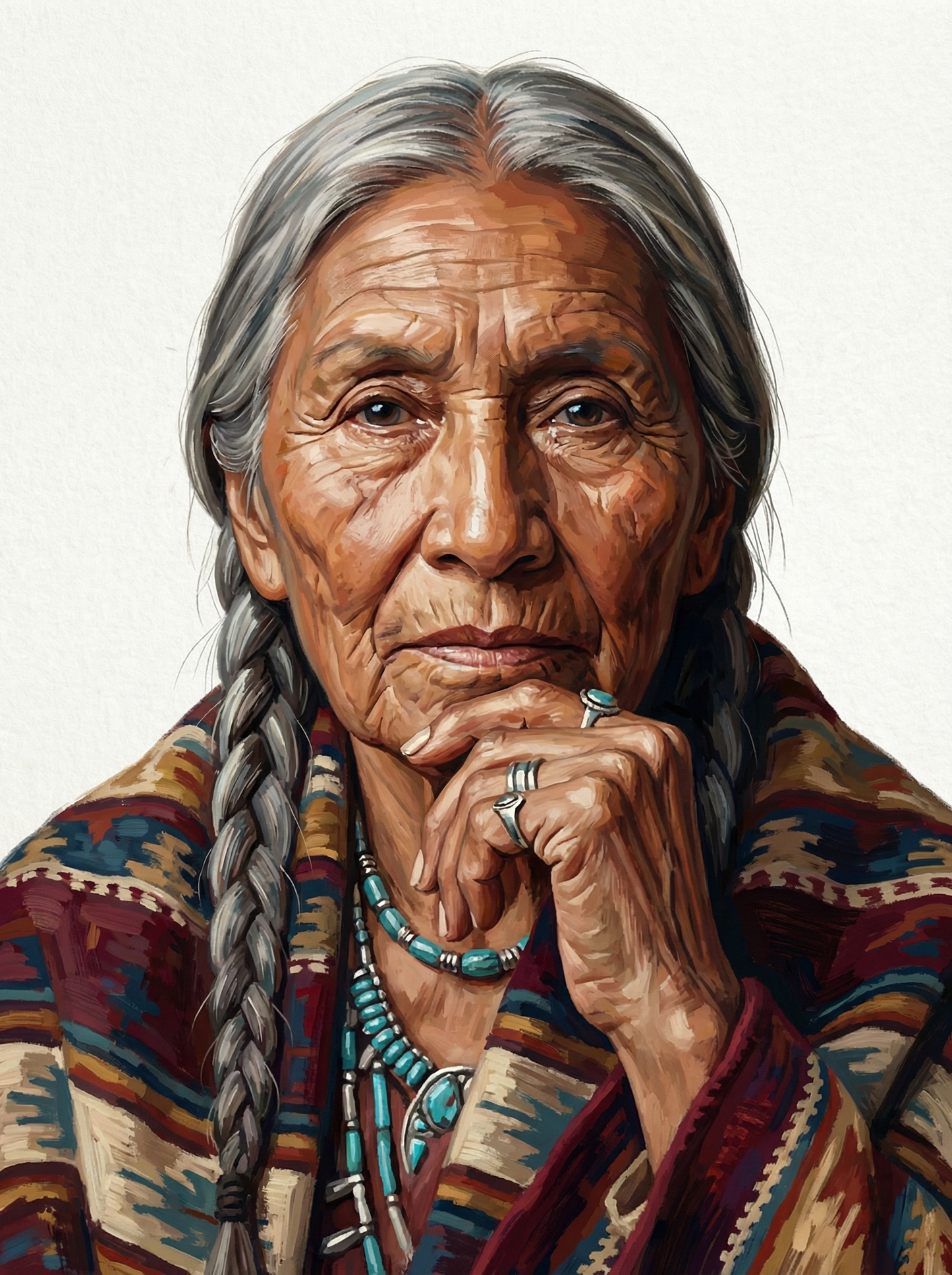 Native Elder Turquoise Braid (120 Colors)