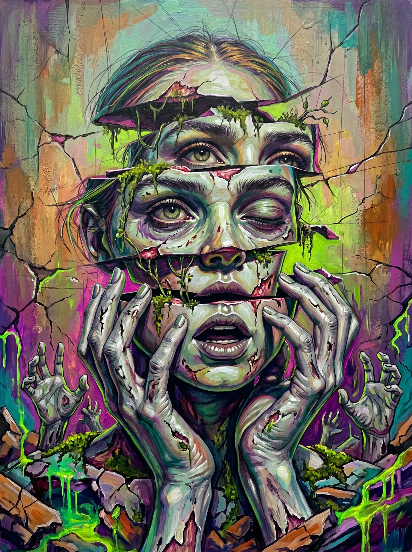 Even Zombies Have Bad Days (80 Colors)