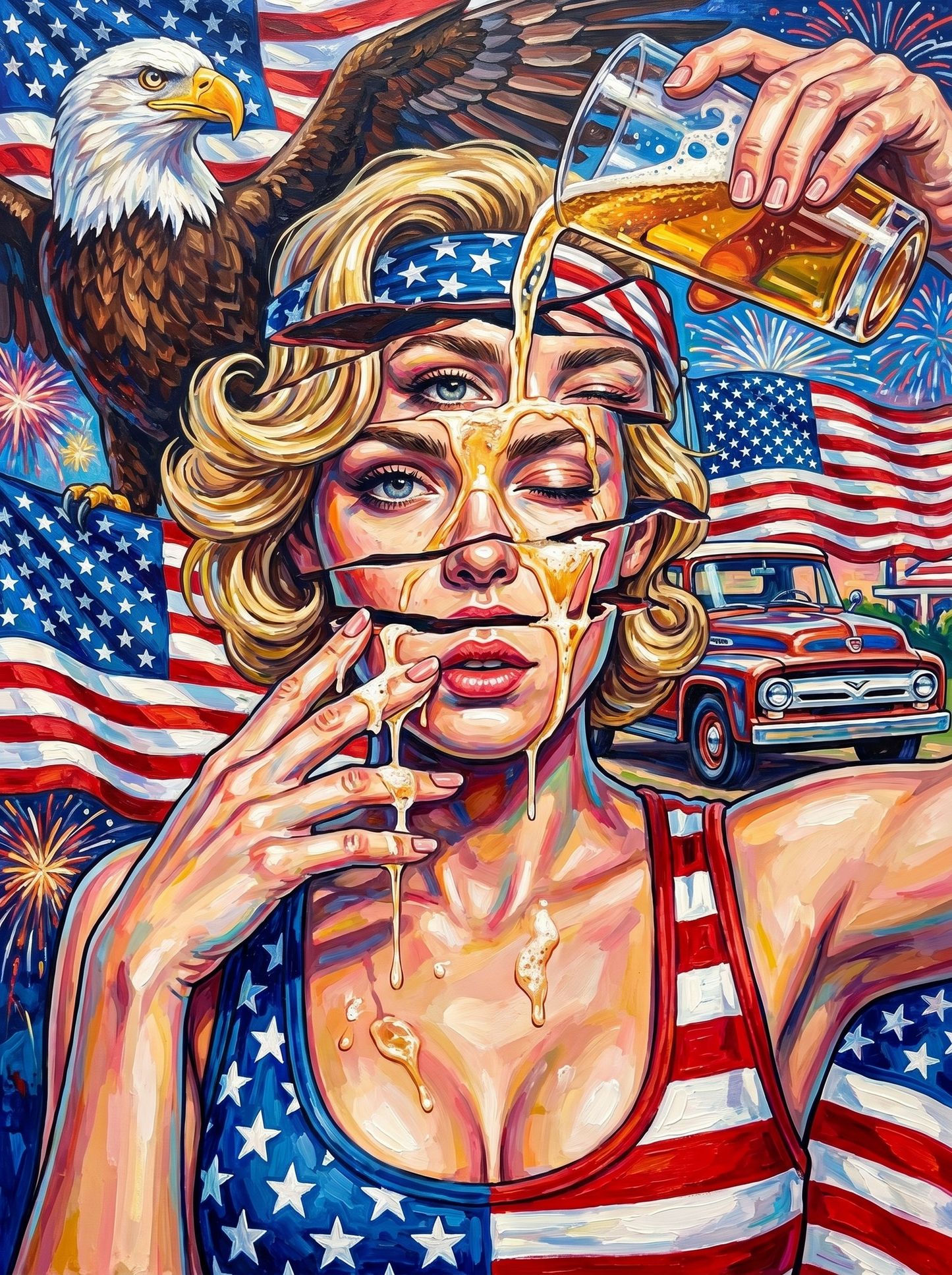 Patriotic American Dream (120 Colors)