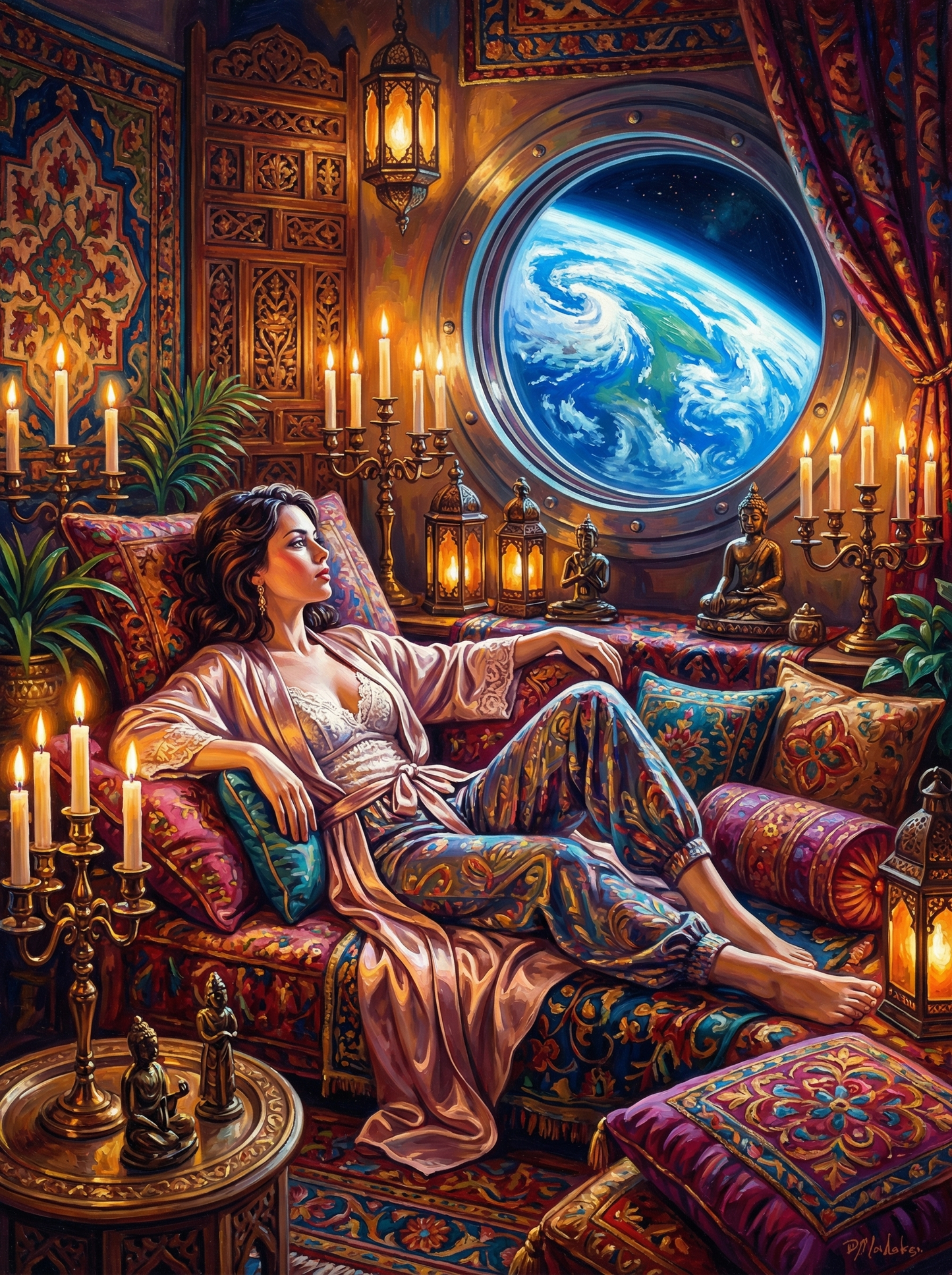 Peaceful Space Dreamer (80 Colors)