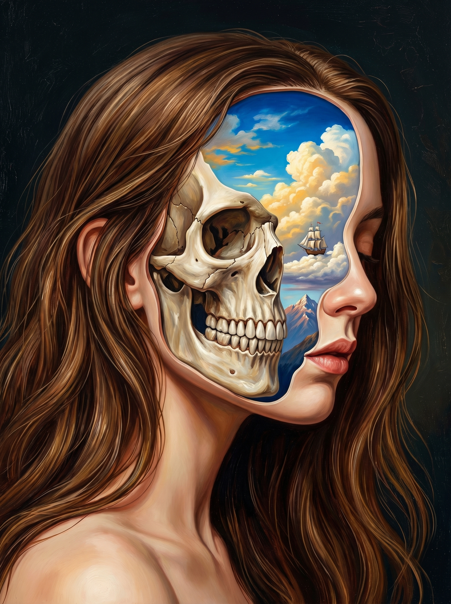Skull Cloud Interior Vision (120 Colors)