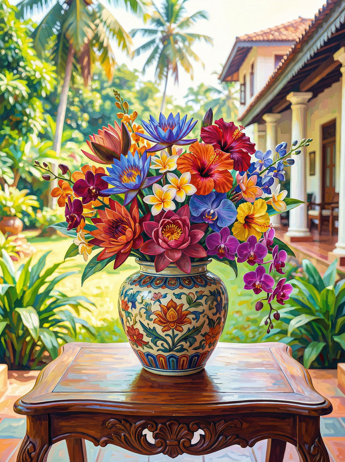 Colonial Blooms (120 Colors)