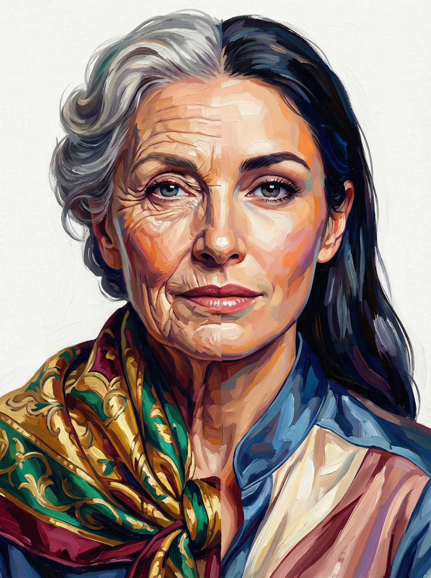 Timeless Elegance Portrait (120 Colors)