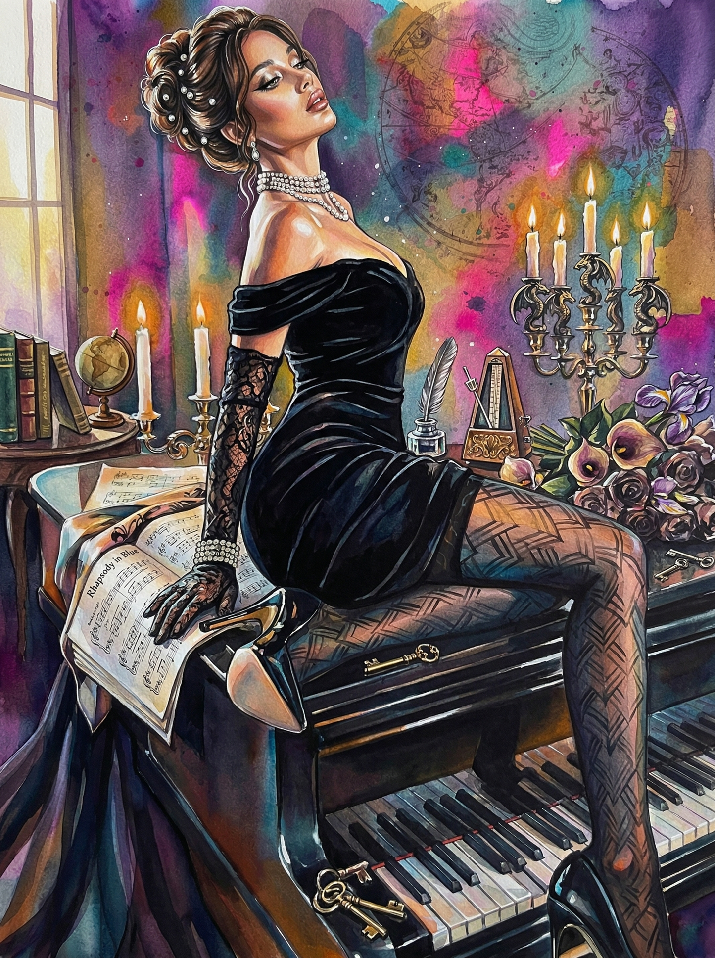 Velvet Lounge Romance (120 Colors)