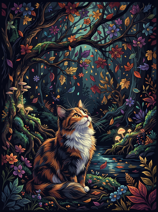 Moonlit Forest Watcher (120 Colors)