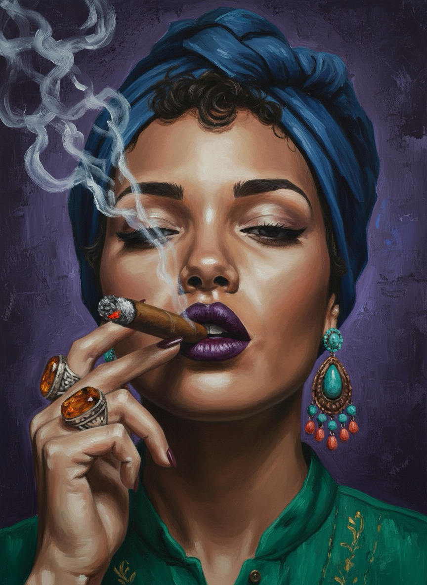 Purple Smoke Allure (120 Colors)