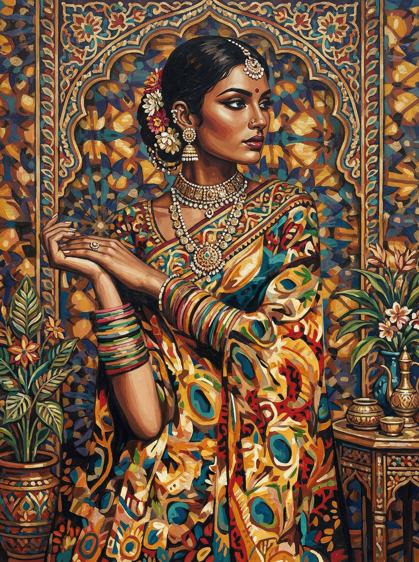 Royal Indian Grace (120 Colors)
