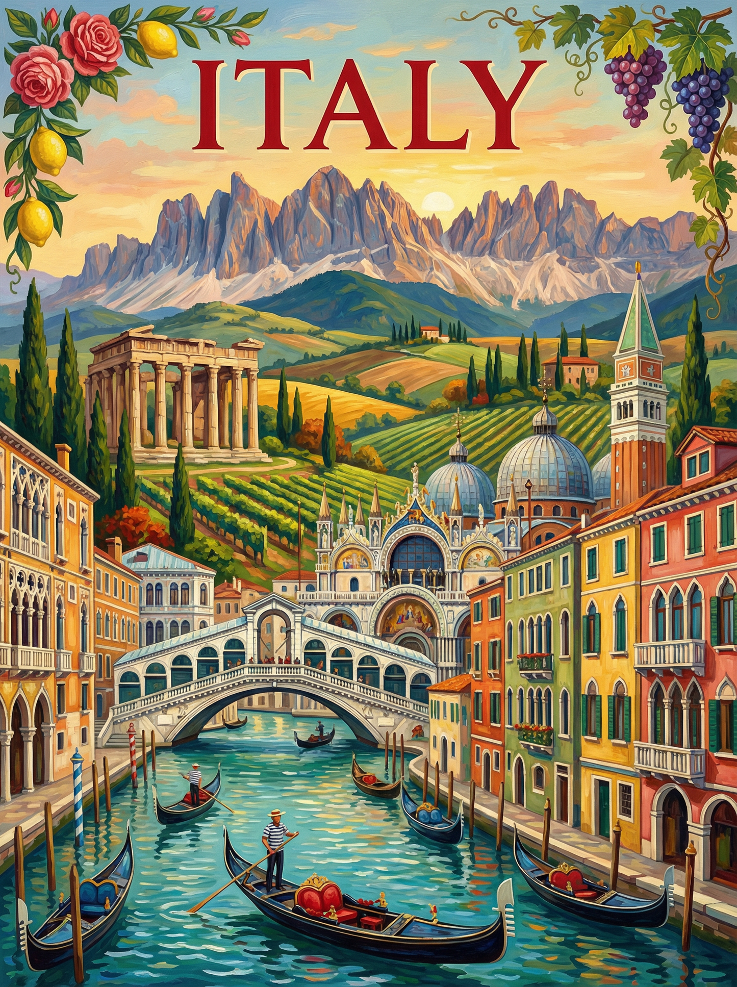 Italy Venetian Serenade (80 Colors)