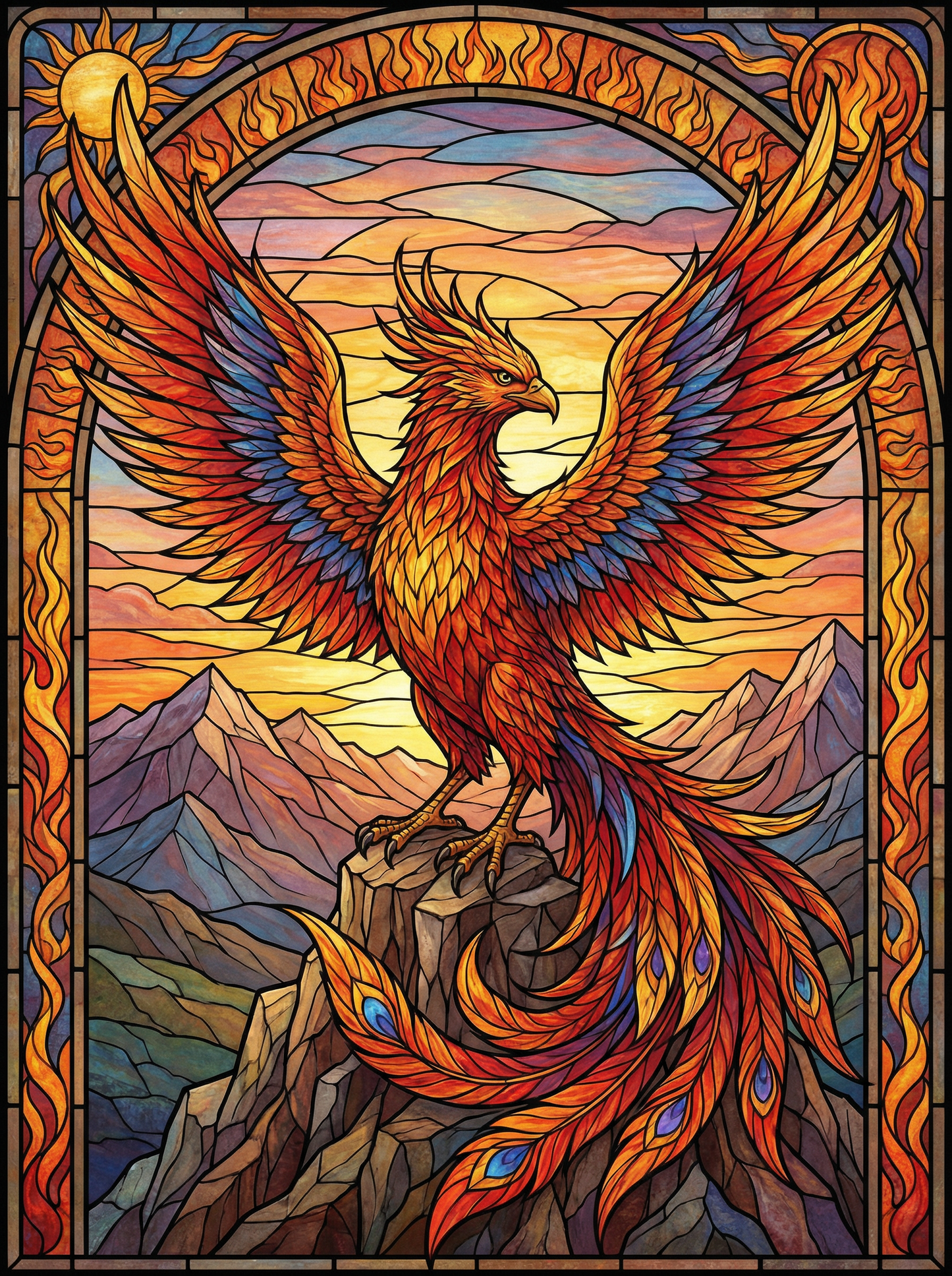 Phoenix Fireglass Rise (120 Colors)