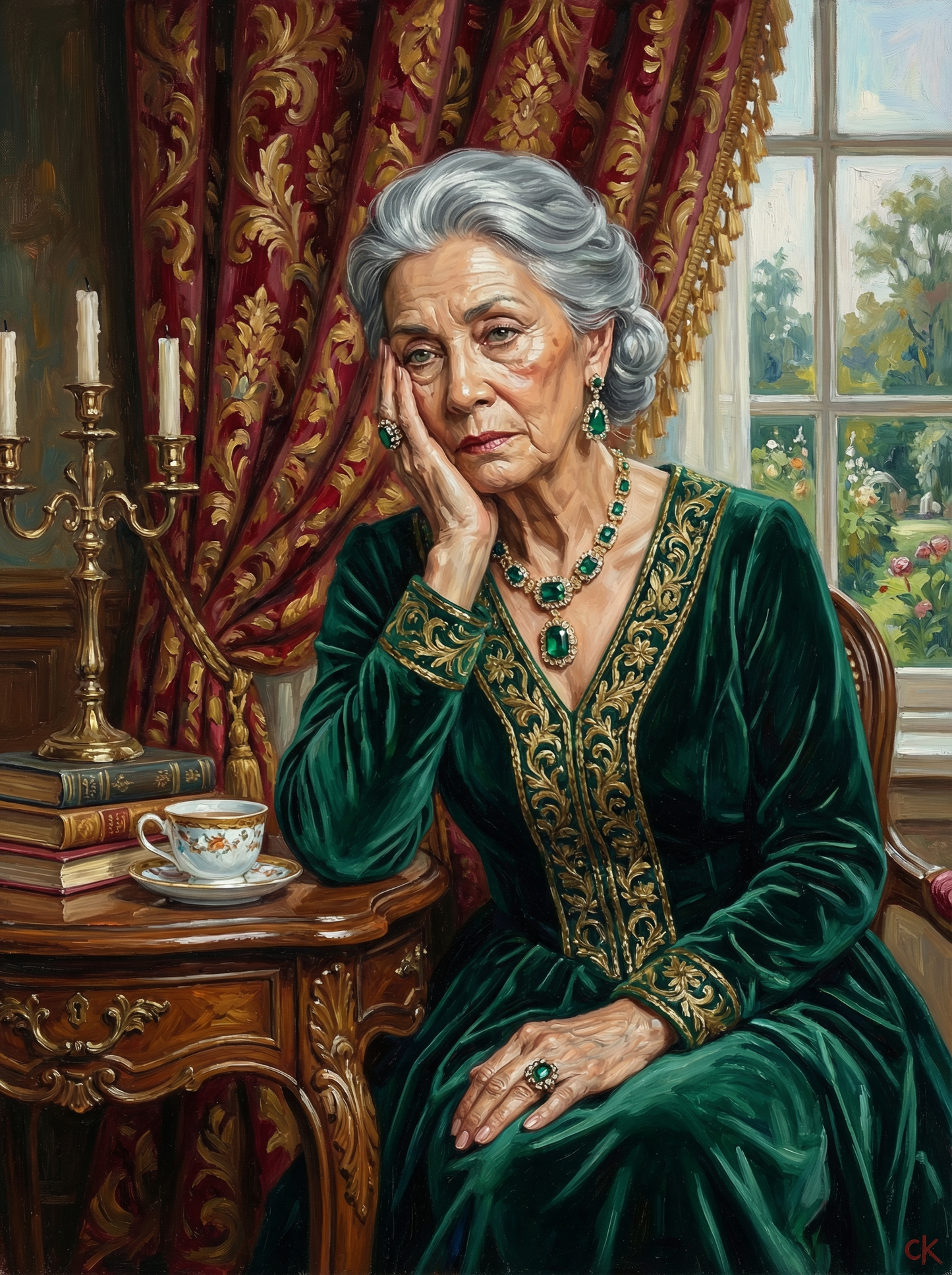 Emerald Lady of the Manor (80 Colors)