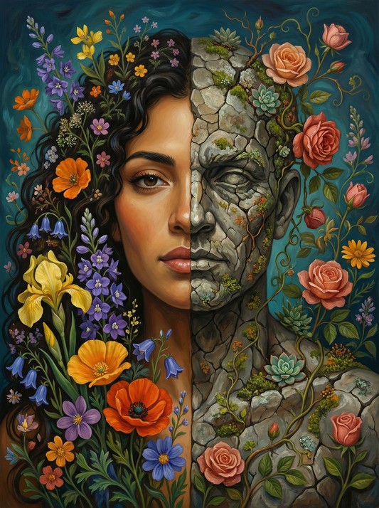 Floral Stone Duality (120 Colors)