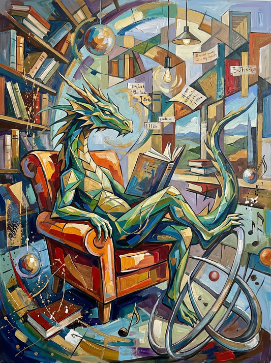 Scholar Dragon’s Study (80 Colors)