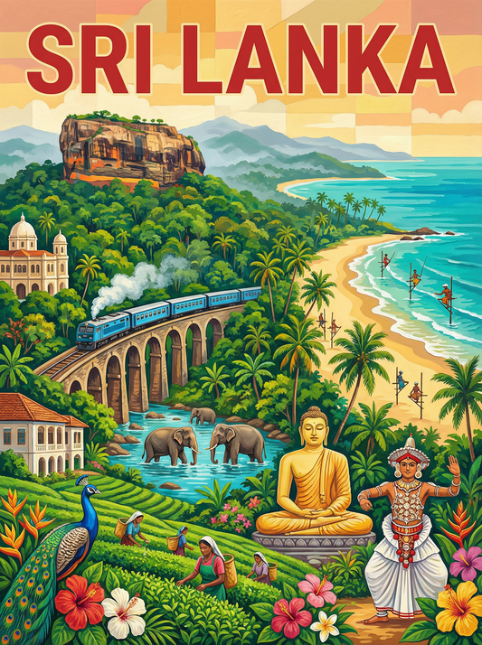 Sri Lanka Tropical Wonders (120 Colors)