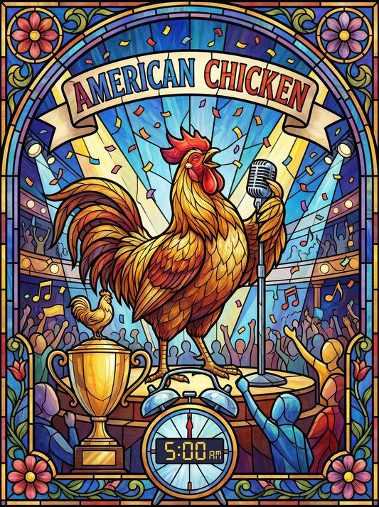American Rooster Anthem (80 Colors)