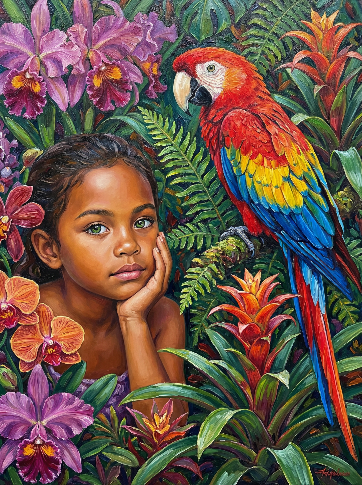 Jungle Whisper Child (80 Colors)