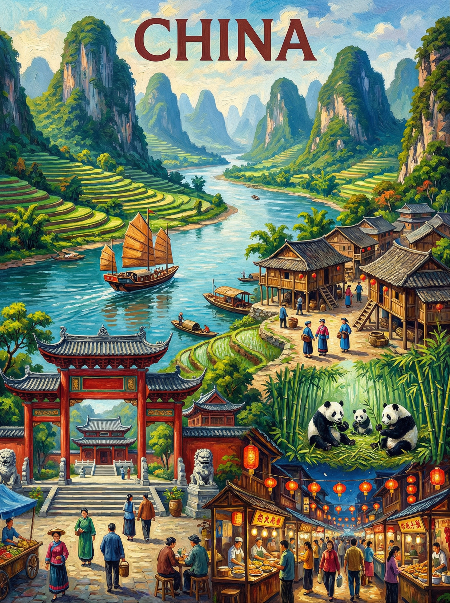 China Riverland Traditions (120 Colors)