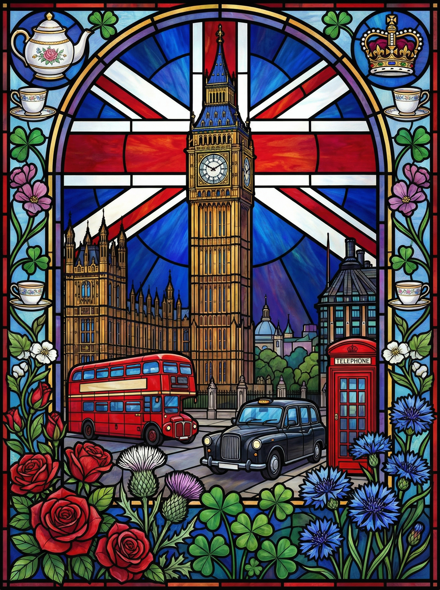 London Big Ben Pride (120 Colors)