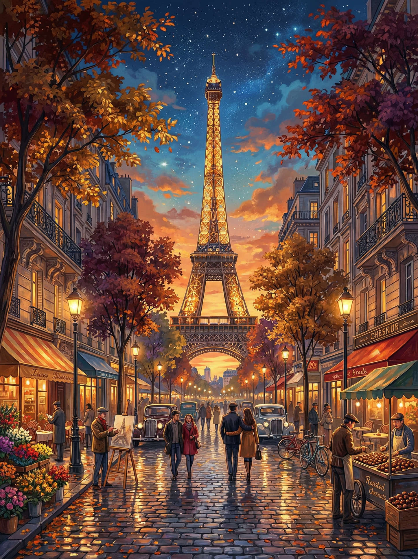 Evening in Paris (80 Colors)