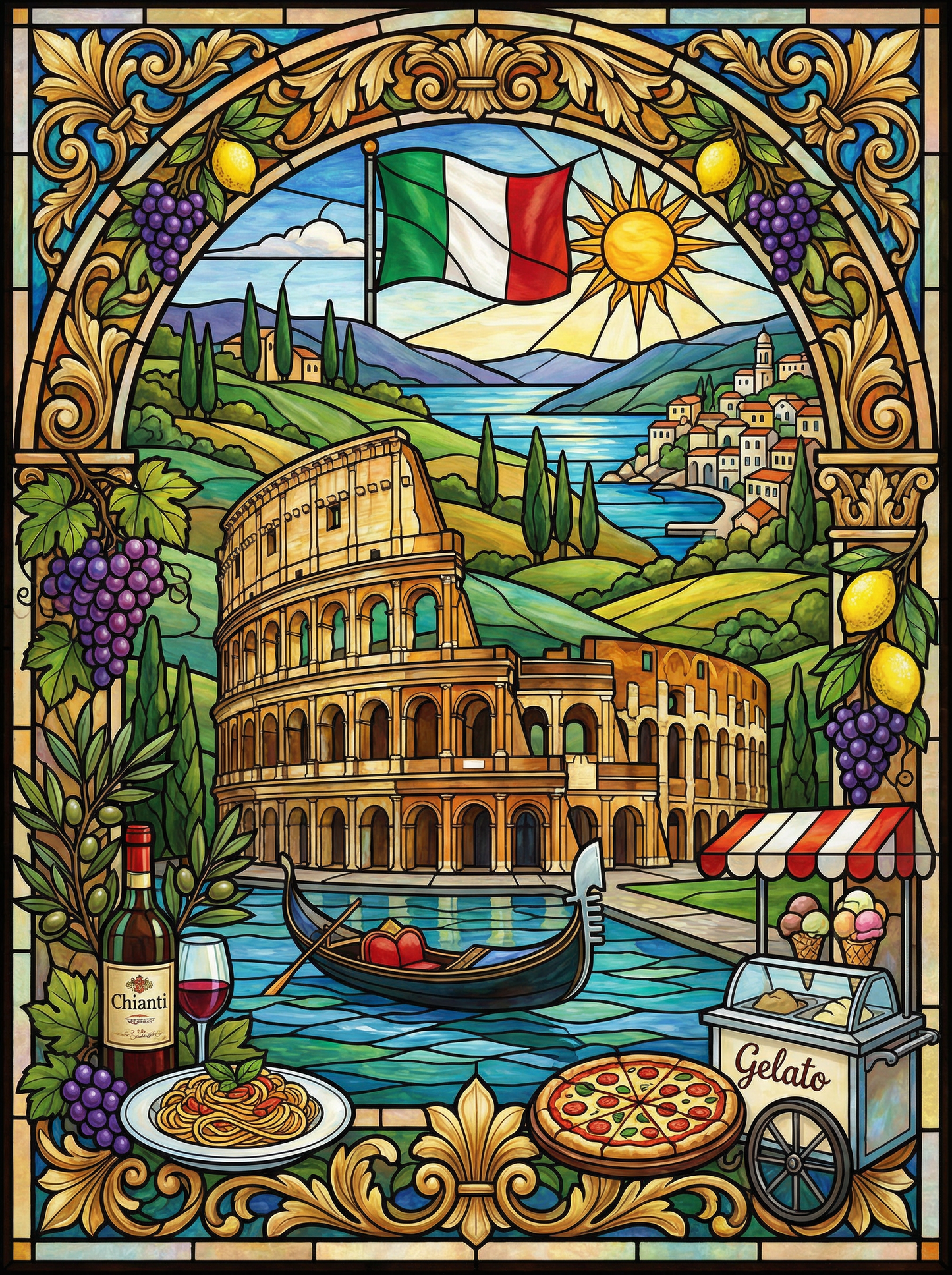 Italian Coastal Dreams (80 Colors)