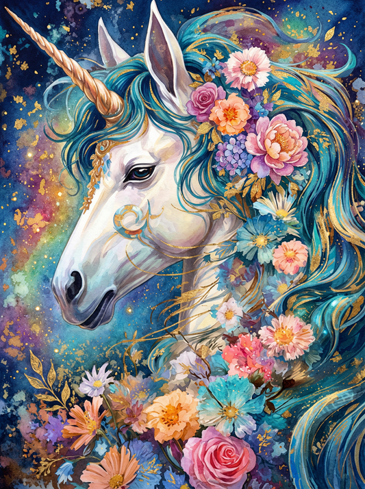 Celestial Blossom Unicorn (120 Colors)