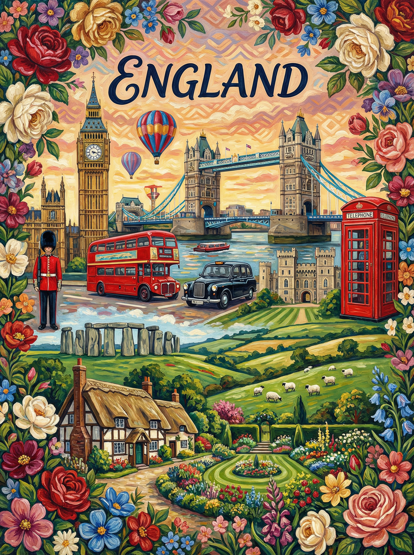 England Garden Dreams (120 Colors)