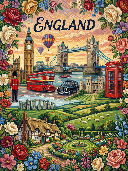England Garden Dreams (120 Colors)