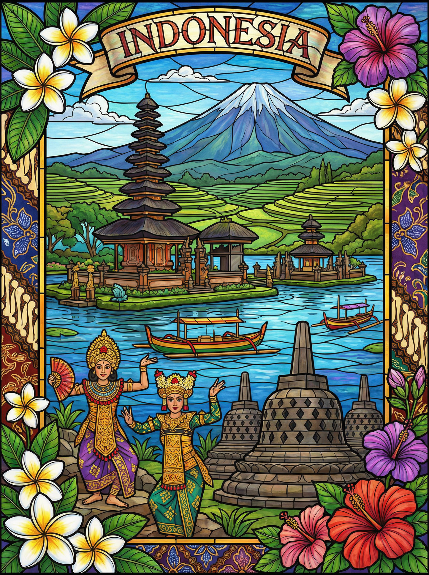 Indonesia Sacred Harmony (80 Colors)