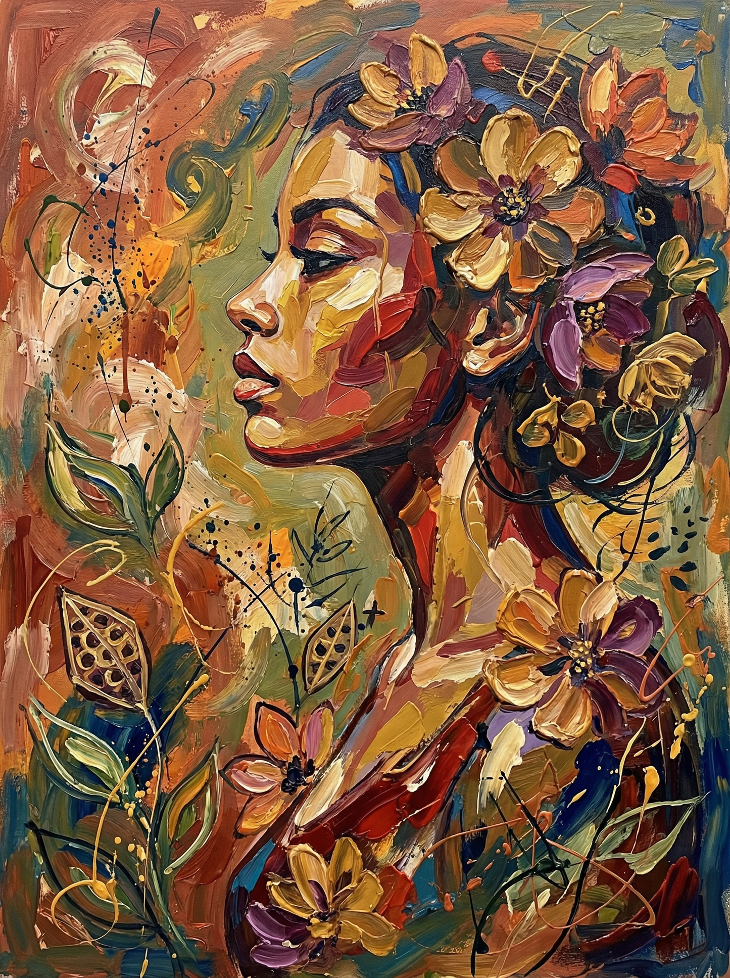 Autumn Reverie Portrait (120 Colors)