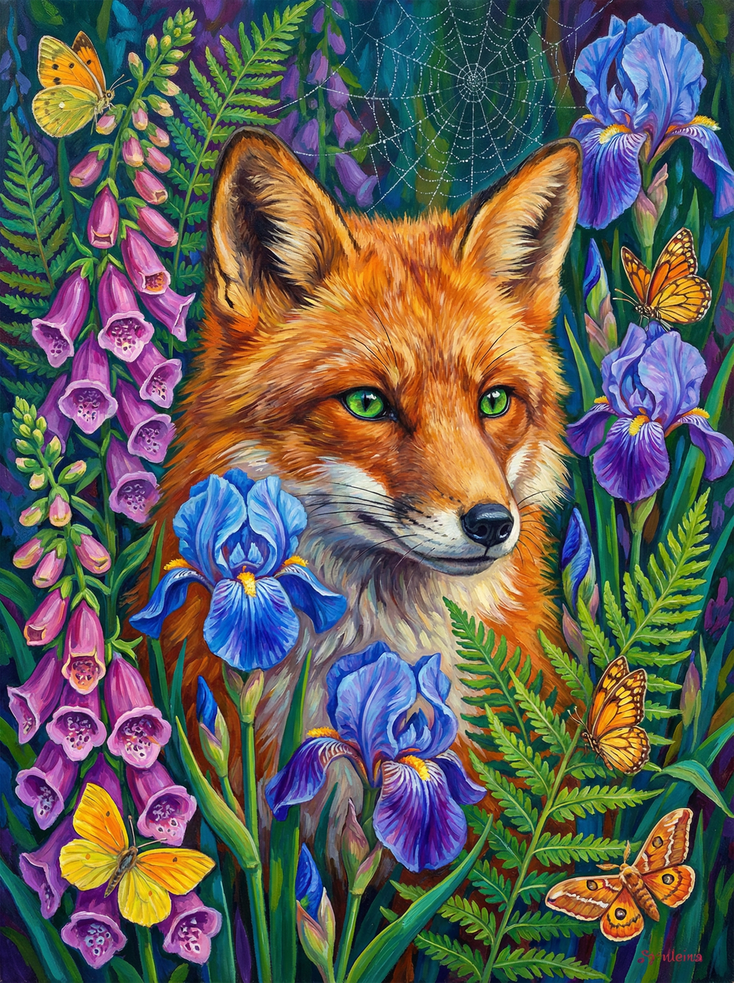 Iris Forest Fox (120 Colors)