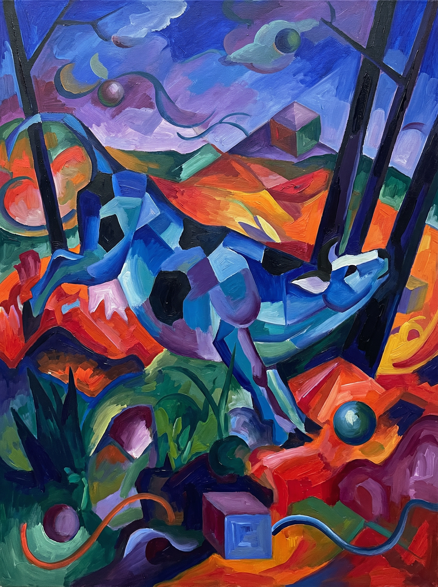 Dreamscape Blue Cow (120 Colors)
