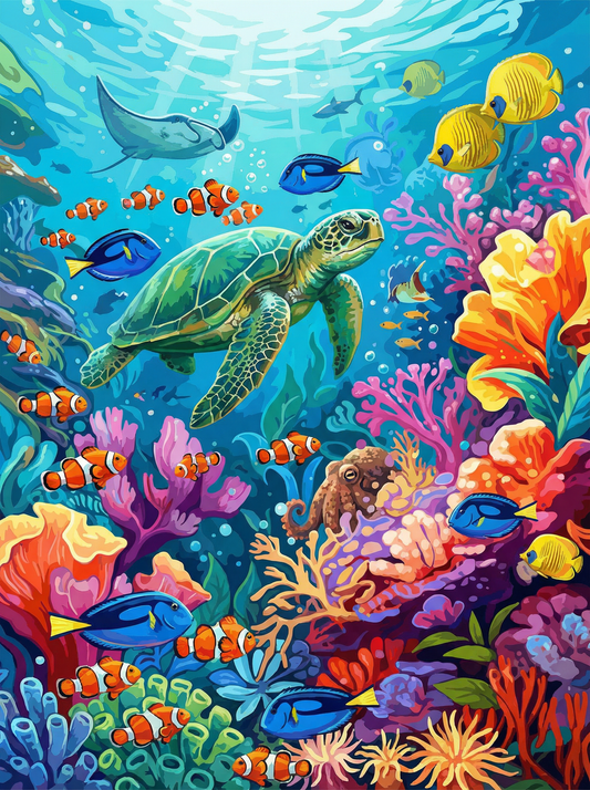 Ocean Garden Guardians (80 Colors)