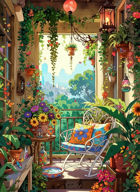 Balcony Garden (120 Colors)