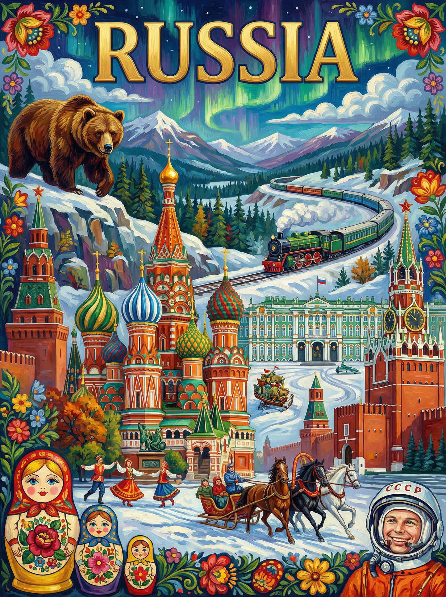 Russian Winter Legends (120 Colors)