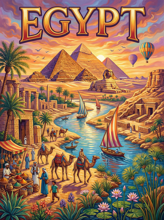 Egypt Nile Legends (120 Colors)