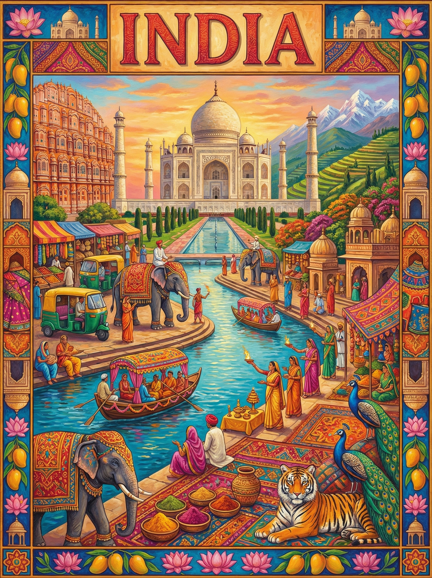India Eternal Splendor (120 Colors)