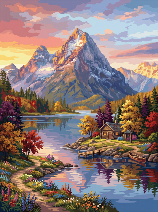 Alpine Reflections Retreat (80 Colors)