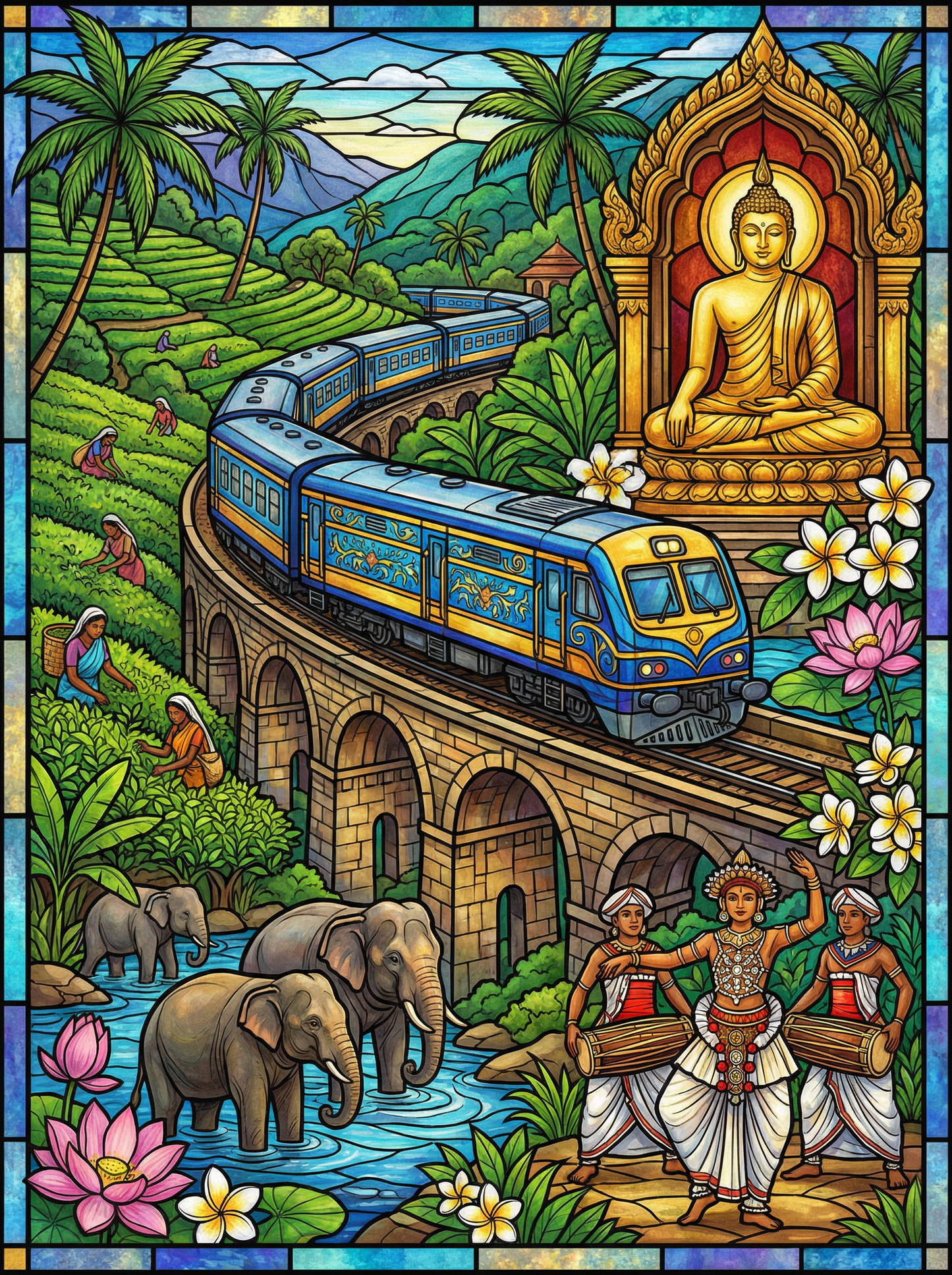Sacred Passage of Lanka (120 Colors)